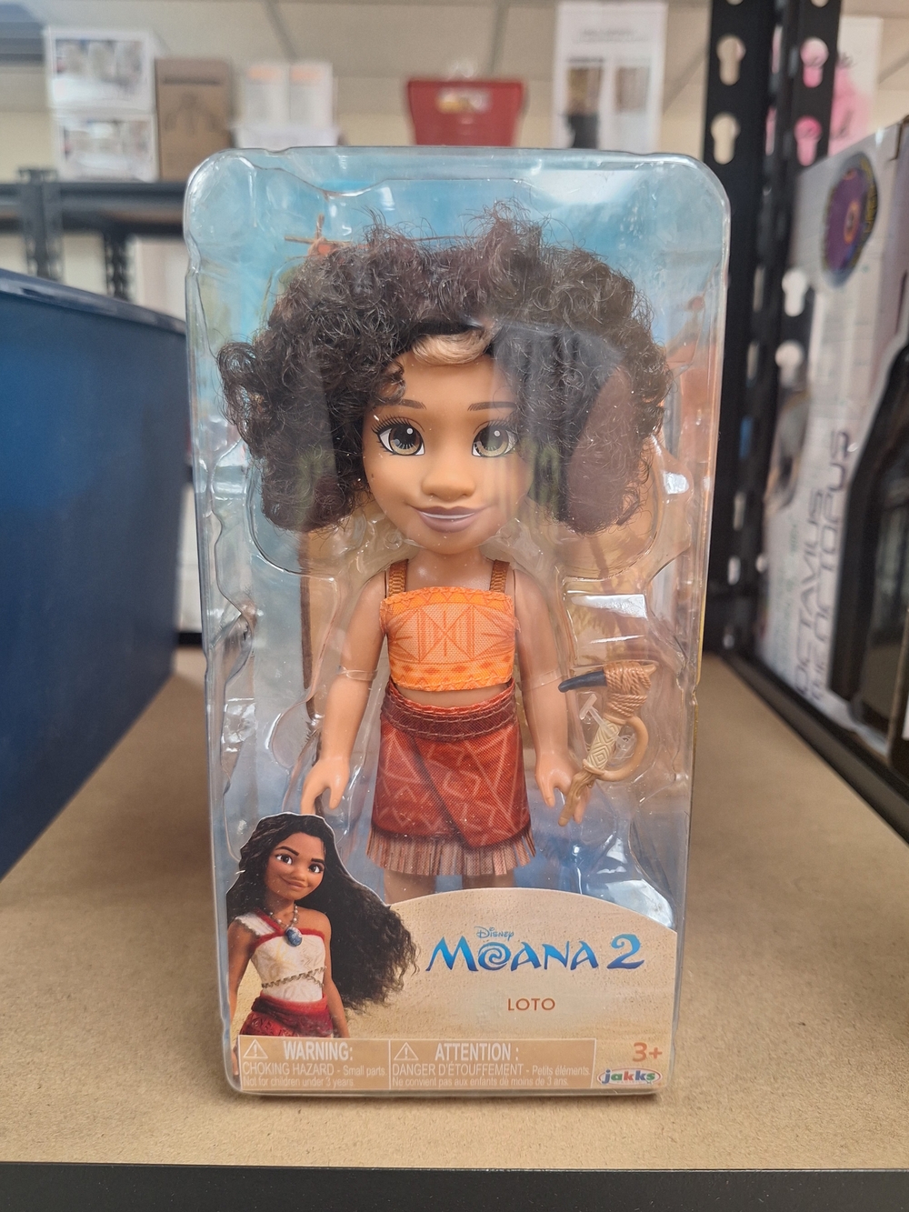 Disney Loto Doll in Orange and Brown Outfit